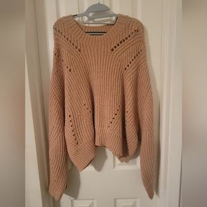 Oversized Knit Top